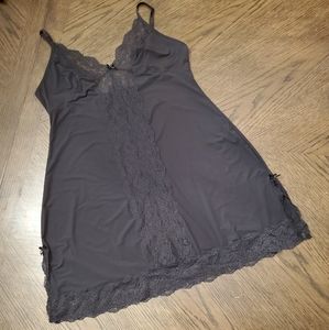 Victoria Secret Satin & Lace Slip Dress